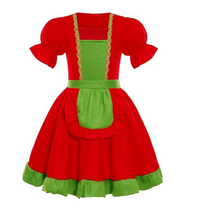 Costume d'<span class=keywords><strong>elfe</strong></span> de Noël pour filles enfants robe d'<span class=keywords><strong>elfe</strong></span> de vacances enfants <span class=keywords><strong>tenue</strong></span> de cadeau de Noël - Product Image 3