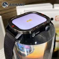 P68 Wasserdichte Smartwatch 1,26 Zoll Rundes Display BT-Anruf 123 Sportmodi Herzfrequenzmessung Taschenlampe KI-Sprachsteuerung Smartwatch C41 Pro