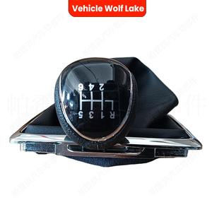 Palanca de cambios de cuero para coche Wolf Lake, 6 velocidades, para Ford Focus, diseño ergonómico - Product Image 2