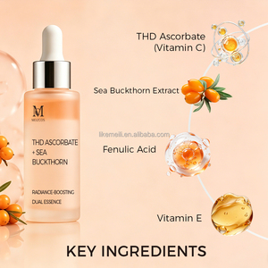 Produits de <span class=keywords><strong>soin</strong></span> de la <span class=keywords><strong>peau</strong></span> coréens OEM, sérum naturel à la vitamine C et E, acide hyaluronique, acide ascorbate, sérum anti-âge pour le visage, éclaircissant, anti-taches - Product Image 3