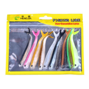 10 pz/lotto <span class=keywords><strong>esca</strong></span> morbida 8.5cm 2.6g di <span class=keywords><strong>anguilla</strong></span> di mare morbida di alta qualità falsa <span class=keywords><strong>esca</strong></span> coda di Paddle and <span class=keywords><strong>anguilla</strong></span> Pesca attrezzatura Pesca - Product Image 6