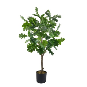 Decoración de <span class=keywords><strong>interior</strong></span> para sala de estar, árbol de plástico verde artificial para paisajismo, bonsái, verde, nórdico, grande - Product Image 1