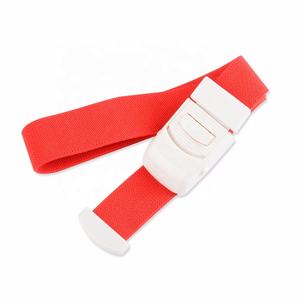 Torniquete médico elástico con hebilla de plástico suave quirúrgico de emergencia reutilizable personalizado para entrenamiento de primeros auxilios - Product Image 5