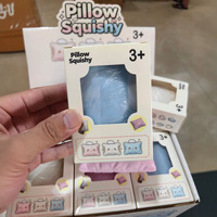 Nouveauté 2026 : Jouet Aquishy Géant de 10 cm, Vente en Gros à Faible MOQ, Jouets Anti-Stress Squishy Mignons et Croustillants en Forme d'Oreiller pour Soulager le Stress