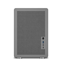 Zeromaster Desktop Mini Computer Case PC Cabinet Computer Micro ATX Mini ITX Case Gaming Case Tempered Glass Portable PC Stock
