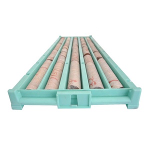 CROWN <span class=keywords><strong>Wireline</strong></span> Công Cụ Khoan Rock Container Core Box Nhựa Core Khay - Product Image 1