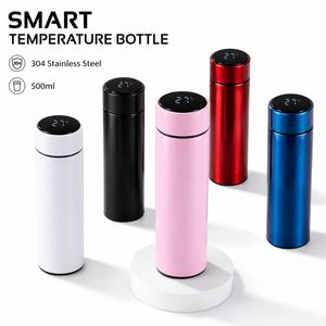 500ml Smart Temperature Display Water <b>Bottle</b> 304 Stainless Steel Vacuum Insulated Flask LED Digital <b>Thermos</b> for Gift - Product Image 1