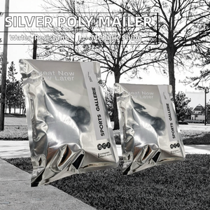 Bolsas de Polietileno Autoadhesivas <span class=keywords><strong>para</strong></span> Envíos, Impermeables, Metálicas, Plateadas, Cromadas, <span class=keywords><strong>para</strong></span> Empacar Ropa - Product Image 2