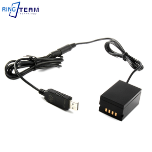 Batería Ficticia FNP-T125 USB QC3.0 con Adaptador de Corriente NP-T125 para Cámara Digital Fuji <span class=keywords><strong>Fujifilm</strong></span> GFX50S GFX50R <span class=keywords><strong>GFX</strong></span> 50S 50R - Product Image 1