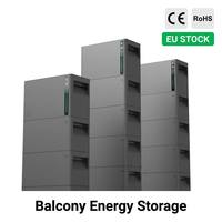 Stock UE 2000Wh Batterie ESS DC pour balcon IP65 Empilable Stockage Solaire Domestique CE Recharge PV