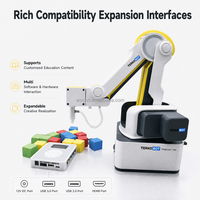TERKOBOT Magician Lite Kollaborativer Roboterarm STEM-Bildungsroboterarm mit Magic Box Controller für Schüler-Codiertraining