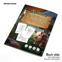 Libro para Colorear de World of Warcraft, el Más Vendido, Diversión para Niños, Libro para Colorear Abstracto con Diseños Alienígenas, Impreso y Personalizado al por Mayor