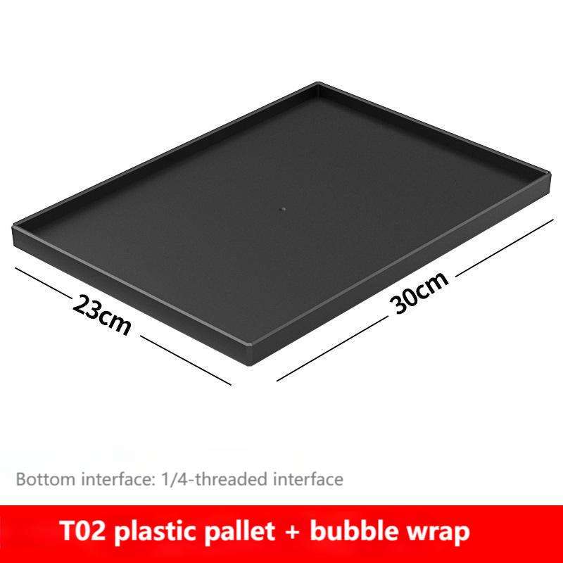 T02 palette en plastique [30*23cm] + sac à bulles