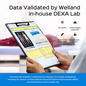 Balance connectée intelligente 8 points pour la mesure <span class=keywords><strong>de</strong></span> la graisse corporelle / Contrôle via application Wi-Fi, affichage numérique haute précision, santé - Product Image 5