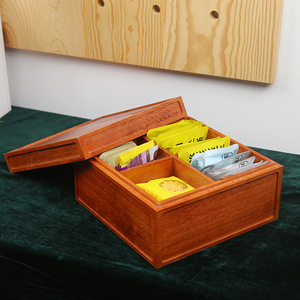 Cajas de almacenamiento de madera maciza de cuatro, seis y nueve compartimentos para pasteles de luna, Festival del Bote del Dragón - Product Image 2