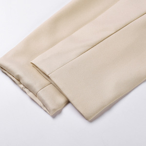 Costume deux pièces pour femme, couleur unie, boutons, poches, formel, tendance - Product Image 6