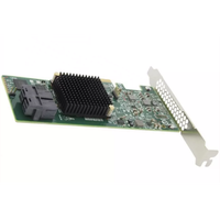 بطاقة محول ناقل البيانات LSI SAS 9300-8I مع 8 منافذ داخلية، 12 جيجابت/ثانية، SAS SATA، منفذان SFF-8643، PCIe 3.0 X8