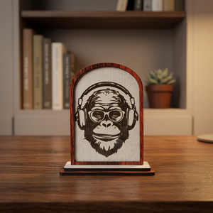 Luxury Decorative Wooden Tabletop Item for Home Office Desk Elegant Handcrafted Wooden Showpiece Home Decor Gift - Product Image 1
