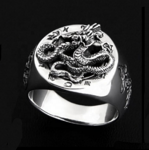 <span class=keywords><strong>Dragon</strong></span> de l'Est, personnalité dominante, bague vintage en argent thaïlandais avec griffe de <span class=keywords><strong>dragon</strong></span>, bijoux pour hommes, argent sterling 925 - Product Image 1