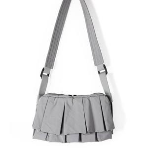 Sac à bandoulière plissé multicolore avec bandoulière réglable, simple et élégant - Product Image 3