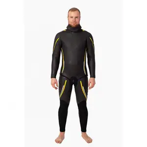 Open Cell Freediving Wetsuits Spearfishing Full Diving Suit Body Wetsuit Free Spear Fishing 5Mm 1 Set Yamamoto 45 Men Neoprene