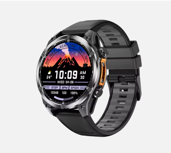 AI HD300 Smart Watch Wireless Charging 3ATM Waterproof AMOLED Round Sport Smartwatch