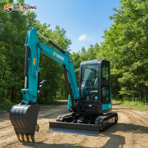 SHANDING Mini Excavator 2Ton Farm Excavators Kubota Engine 1.5 Ton 1.8 Ton 2 Ton compact mini excavator Small Excavators - Product Image 3