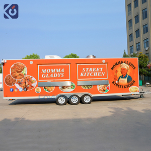 Camion <span class=keywords><strong>de</strong></span> restauration rapide <span class=keywords><strong>de</strong></span> haute qualité, mobile, pour glaces, pizzas, barbecue, hot-dogs, avec cuisine complète et bar conteneurisé - Product Image 3