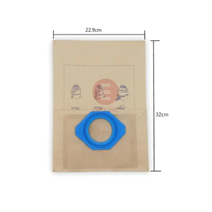 <span class=keywords><strong>Sac</strong></span> filtrant (papier) compatible avec l'<span class=keywords><strong>aspirateur</strong></span> domestique <span class=keywords><strong>Nilfisk</strong></span> 8209500 GM80 GM90 manuel/électrique, écologique et haute efficacité - Product Image 2