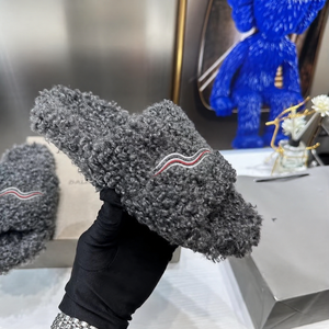 Ciabatte da <span class=keywords><strong>Donna</strong></span> di Grande Taglia con Piattaforma in Peluche, Antiscivolo e Ammortizzanti, <span class=keywords><strong>Scarpe</strong></span> da Esterno 2025 - Product Image 4