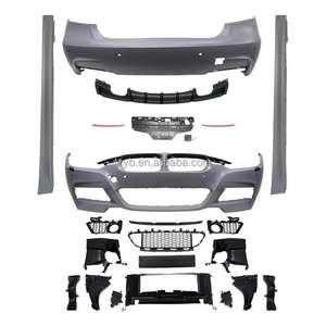 Kit carrozzeria per <span class=keywords><strong>BMW</strong></span> serie 3 <span class=keywords><strong>F30</strong></span> M Sport Car <span class=keywords><strong>paraurti</strong></span> anteriore parafango gonne laterali <span class=keywords><strong>paraurti</strong></span> posteriore <span class=keywords><strong>paraurti</strong></span> e diffusore ricambi Auto Kit Auto - Product Image 2