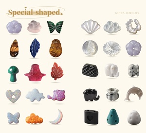 من المصنع مباشرة حجر العقيق الطبيعي العقيق قابل للتخصيص كابوشون بيضاوي ناعم مسطح دائري على شكل بيضة أحمر بالجملة أحجار كريمة فضفاضة - Product Image 6