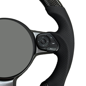 Accesorios para Automóviles <span class=keywords><strong>Toyota</strong></span> <span class=keywords><strong>86</strong></span> Reiz Elfa Lc300 Lc200, Volante Personalizado de Fibra de Carbono Real - Product Image 3