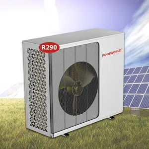 家庭用フルインバーター加熱ポンプ16kw空気から水へのモノラルDC可変周波数ヒートポンプr290モノラル給湯器