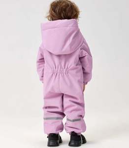 Custom Polyester Full Body Toddler <b>Rain</b> Suit Waterproof <b>Baby</b> Snowsuit for Rainy Days Plus Size Windproof - Product Image 5