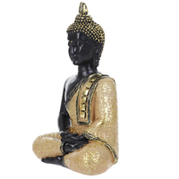 Artisanat en résine polyrésine, sculpture de Bouddha thaïlandaise, artisanat, statue de Bouddha pour jardin zen, décoration intérieure, pour les fournitures d'art et d'artisanat