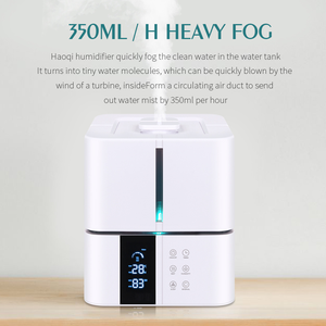 NEW 5L Hospital <strong>Humidifier</strong> Ultrasonic Top Fill 300ml/h Small Square Portable <strong>Commerical</strong> Air <strong>Humidifier</strong> - Product Image 2