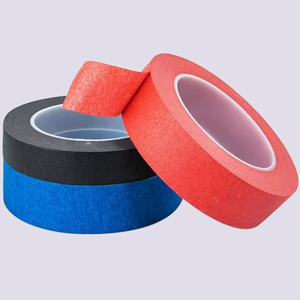 <span class=keywords><strong>Ruban</strong></span> de masquage <span class=keywords><strong>noir</strong></span> premium personnalisé pour projets de bricolage, adhésif puissant, pour peinture automobile - Product Image 2