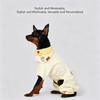 Bavoir pour animaux de compagnie à bords festonnés, mignon et réglable en coton, serviette anti-salive pour chien pour séances photo et promenades quotidiennes - Yilin Pet
