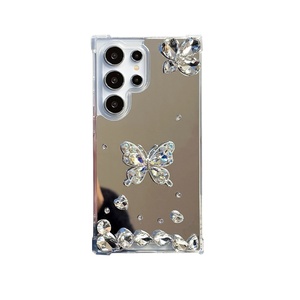 Espejo 3D mariposa diamante cajas del teléfono móvil para Samsunga15 <span class=keywords><strong>5g</strong></span> contraportada A34 <span class=keywords><strong>A52</strong></span> A53 A54 - Product Image 5