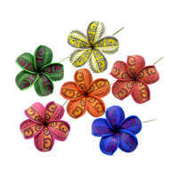Nouvelle Arrivée RH - Pince à Cheveux Fleur en Mousse Style Doux 9cm pour Femme - Décoration Fête & Mariage