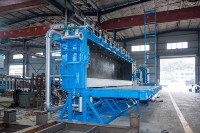 Machine de moulage hydraulique à hauteur réglable pour EPS, robuste, pour le thermoformage de plastique pour briques légères