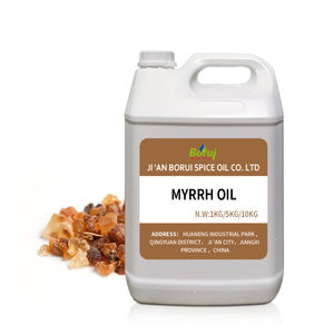 Label pribadi memijat kulit wajah dan perawatan kesehatan 100% Sweet Myrrh minyak esensial minyak grosir aromaterapi organik Huile De Myrrhe - Product Image 4
