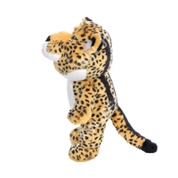 Peluche Léopard Personnalisée sur Mesure, Jouet en Peluche Léopard de Taille Personnalisée, Peluche Léopard en Position Debout