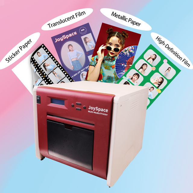 JoySpace U826 Dye-Sublimation Multimedia Photo Printer Ribbon Printer HD Photo Printer