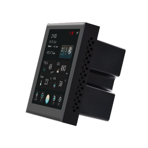 เทอร์โมสตัทอัจฉริยะ Tuya ควบคุมผ่านแอพ Wifi ระบบอากาศบริสุทธิ์ หน้าจอสี เครื่องควบคุมระบบระบายอากาศ HVAC รุ่น G6-S C - Product Image 4