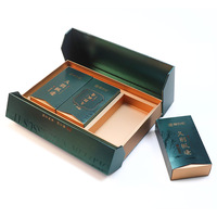 Boîte cadeau rigide écologique en papier couché avec logo personnalisé et doublure en éponge pour boissons café et thé – Vente en gros
