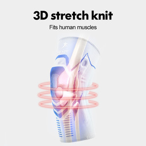 Penyangga Lutut Kompresi Penjualan Terlaris untuk Olahraga Basket & Sepak Bola, Pelindung Lutut untuk Bersepeda, Penopang Lutut Terbaik - Product Image 5