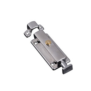Loquet à ressort automatique en alliage de zinc de 4 pouces pour porte, fenêtre, salle de bain, quincaillerie de sécurité - Product Image 1