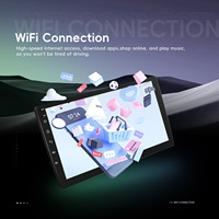 Autoradio Android 9'' 4+64 Go avec CarPlay, Android Auto, WiFi/GPS/RDS/DSP/Écran tactile IPS